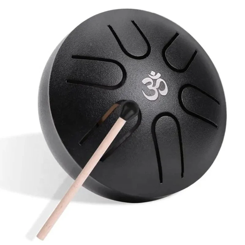 Wholesale 3 Inch 6 Notes Mini Handpan Drum Kit with Mallets Gifts for Kids Beginners Adults Children