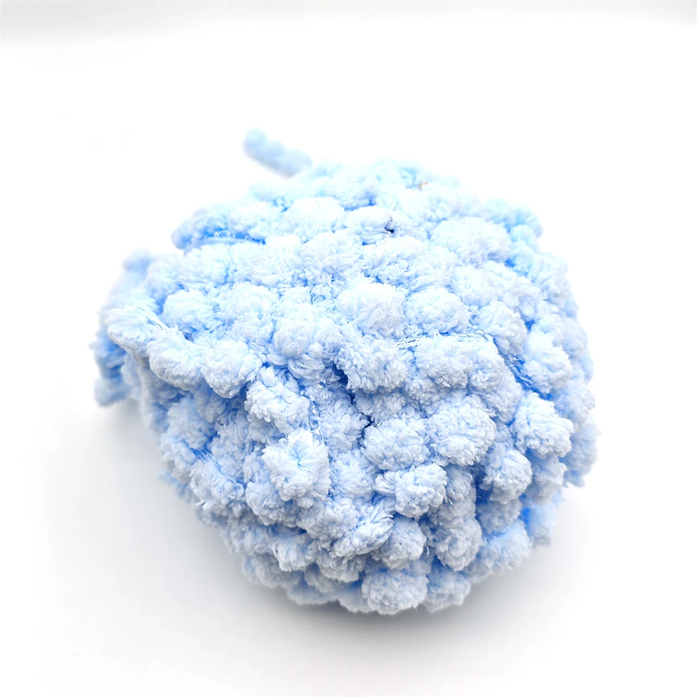 Best Selling Durable Winter Pom Pom Fashion Fancy Yarn