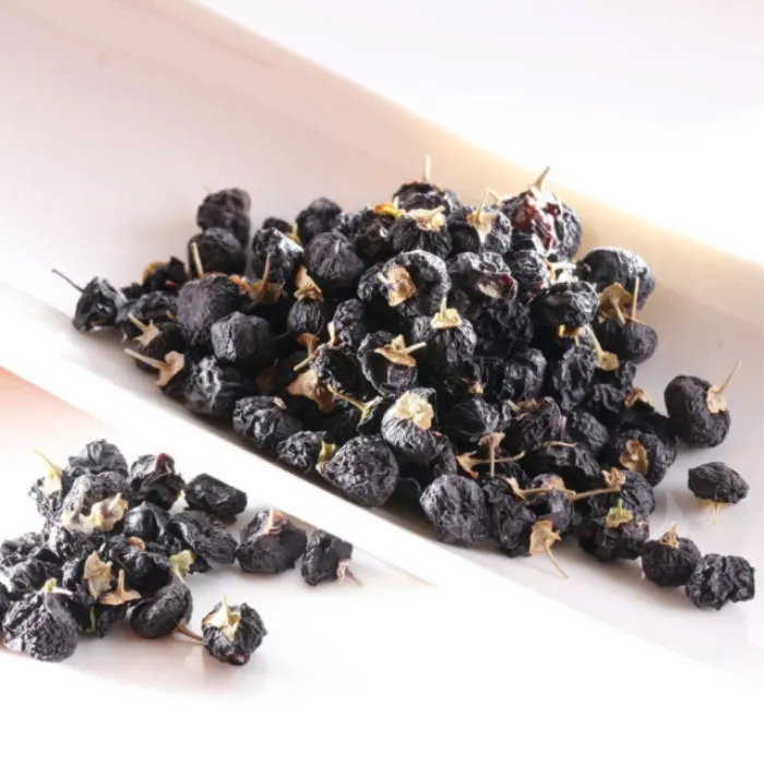 100% Nature Chinese Black Wolfberry Tea Organic Black Goji Berry
