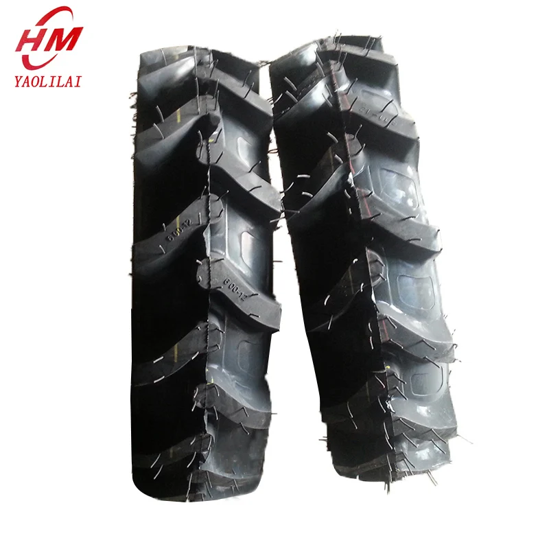 China Rice Filed Agriculture Tractor Tires 600-12 Good Quality Tire