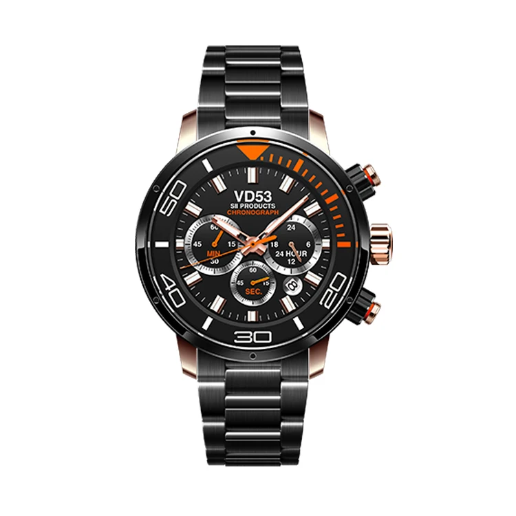 High Accuracy Quartz Chronograph Watch Wrist Movement VD53 For VK SERIES