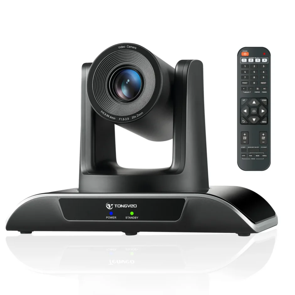 Online meeting live streaming System 20x Zoom PTZ Conference Cameras with USB blue tooth speakerphone