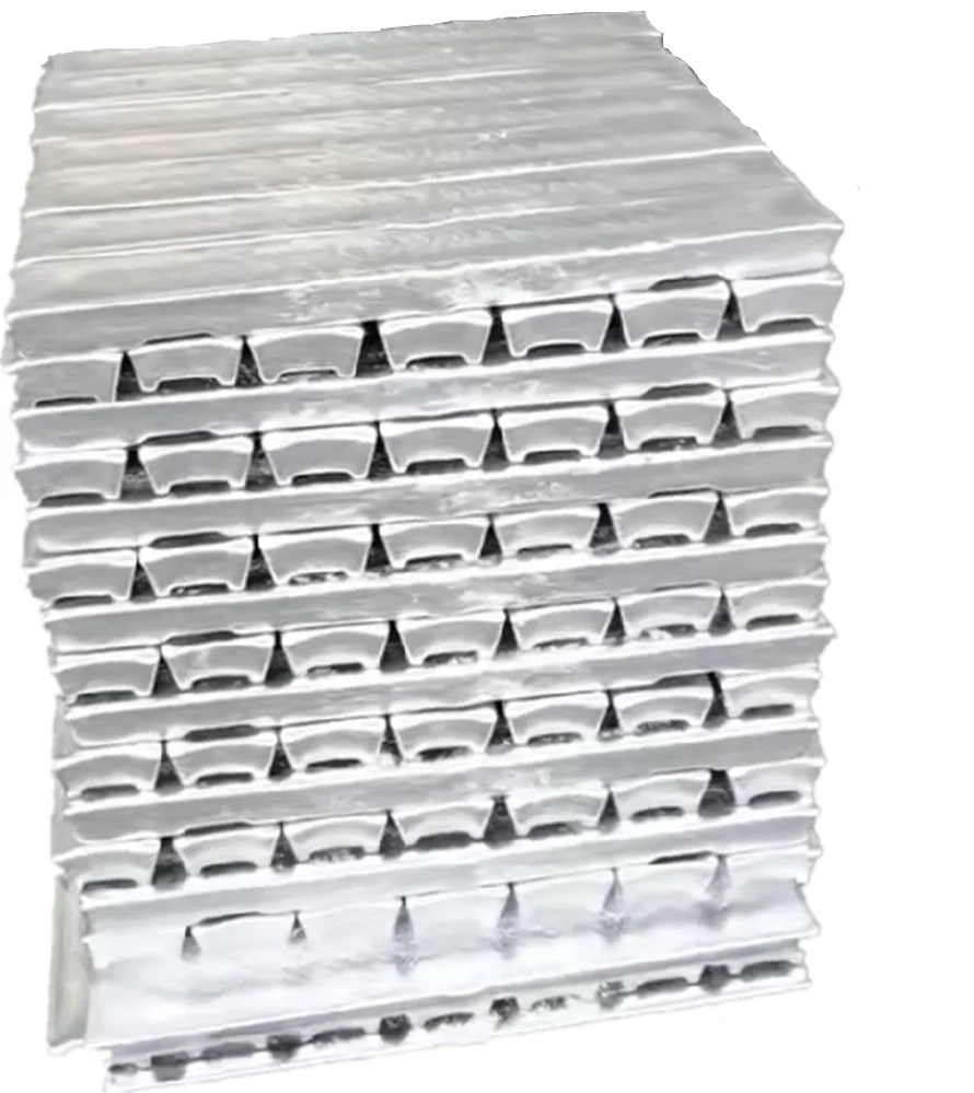 China manufacturer custom high quality cheap durable silvery aluminium ingot ADC12