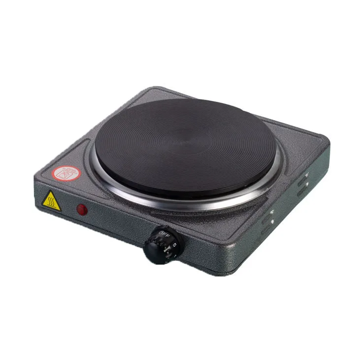 Metal Single Solid Electric Heater Cooking Stove 1 Burner