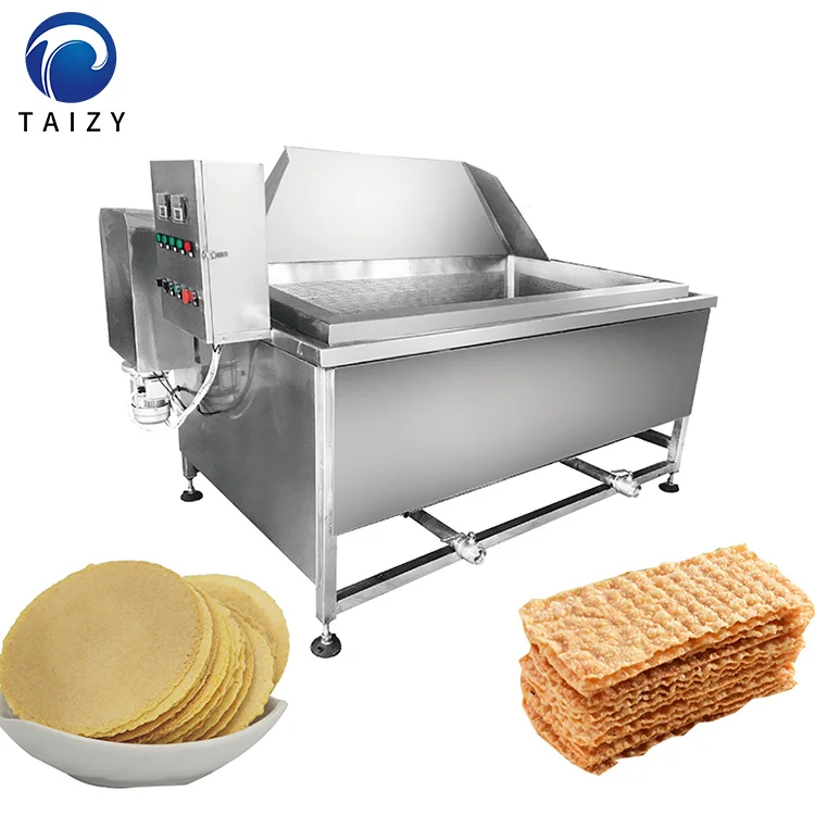 Industrial Deep Potato Fryer Machine/banana Chips Frying Machine Automatic Food Frying Gas Continuous Frying Machine