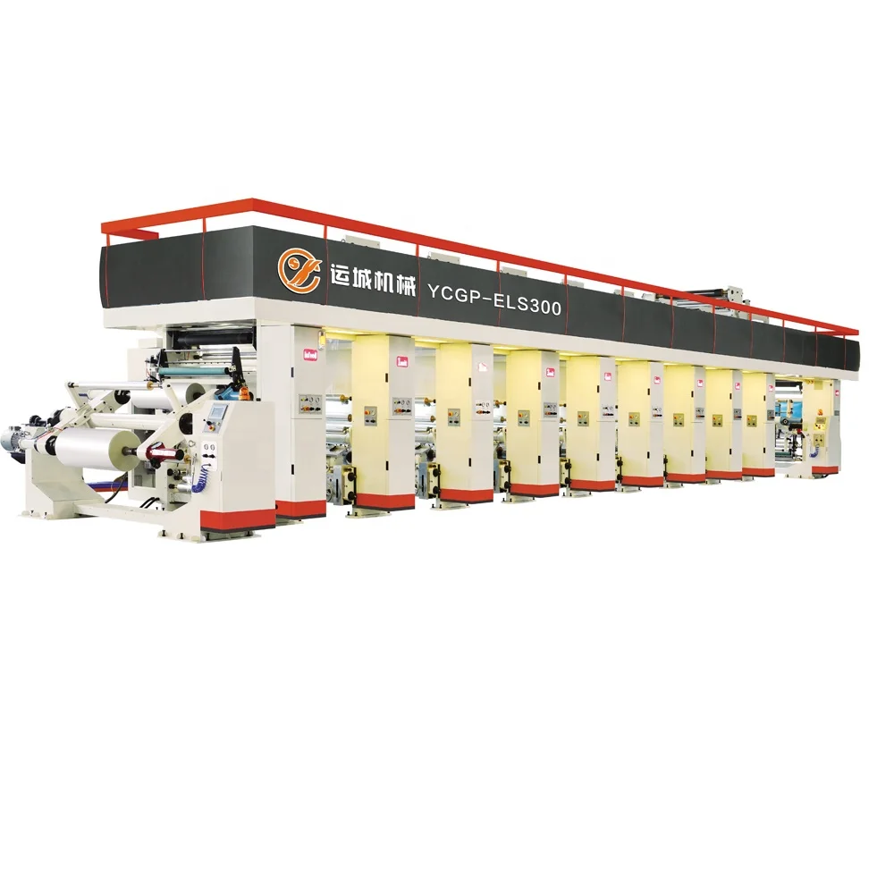 Candy Paper and Plastic Film Rotogravure Printing Machine Price in China