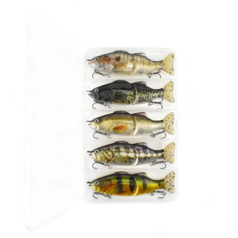 Lures Making Supplier Hard Plastic Body Bait Fishing Lures Single Joint Fat Body Slide Gliding Bluegill Glide Bait