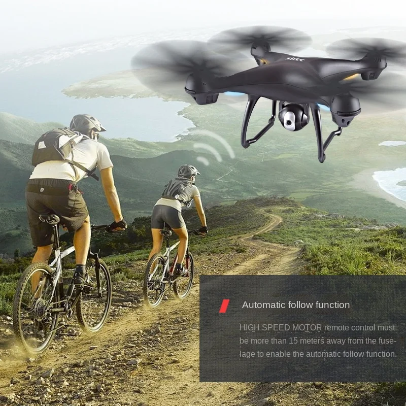 SJ S70w Intelligent GPS Automatic Follow UAV Remote-Control Fixed Height Positioning Automatic Return drone with camera