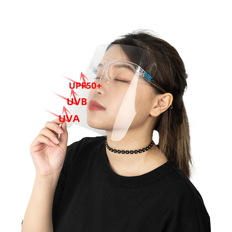 
Anti-fog protective children face shield safety transparent face shield glasses 