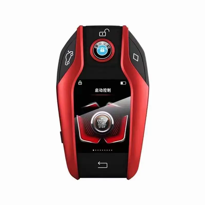 TK800+ Smart Lcd key Keyless entry Remote touch Screen key car alarm systes