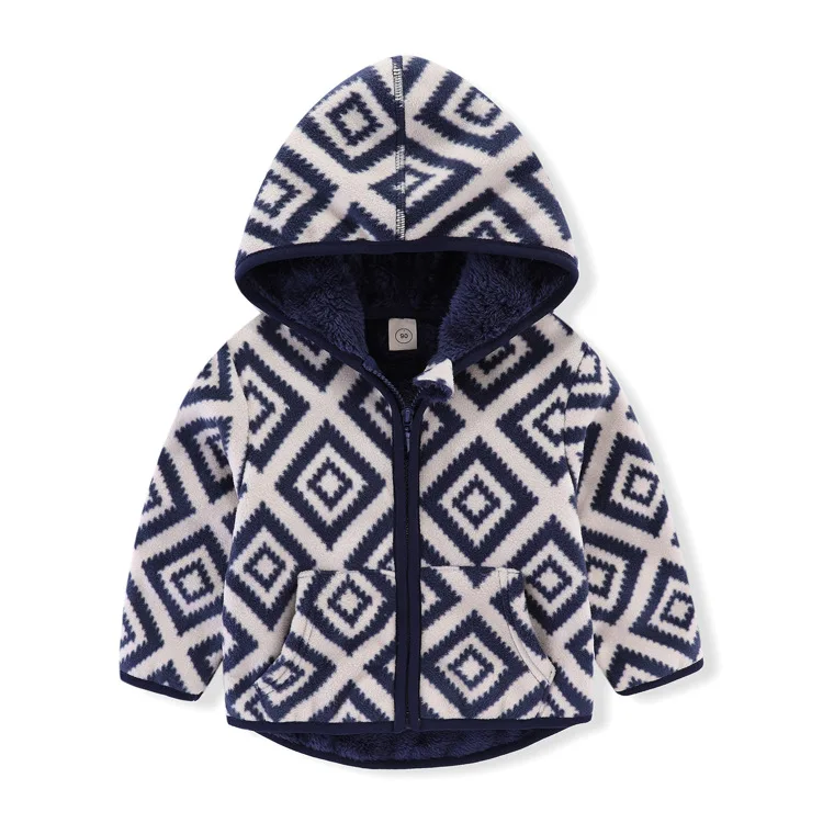 Spring and autumn fleece boys thick coat sportswear casual new fashion warm styles kids hoodies