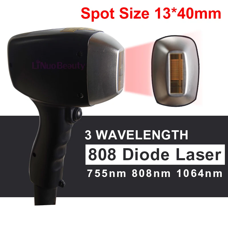 2 In 1 multifunctional ice titanium tattoo ramoval diode laser 755 808 1064 ND+808 laser hair removal machine