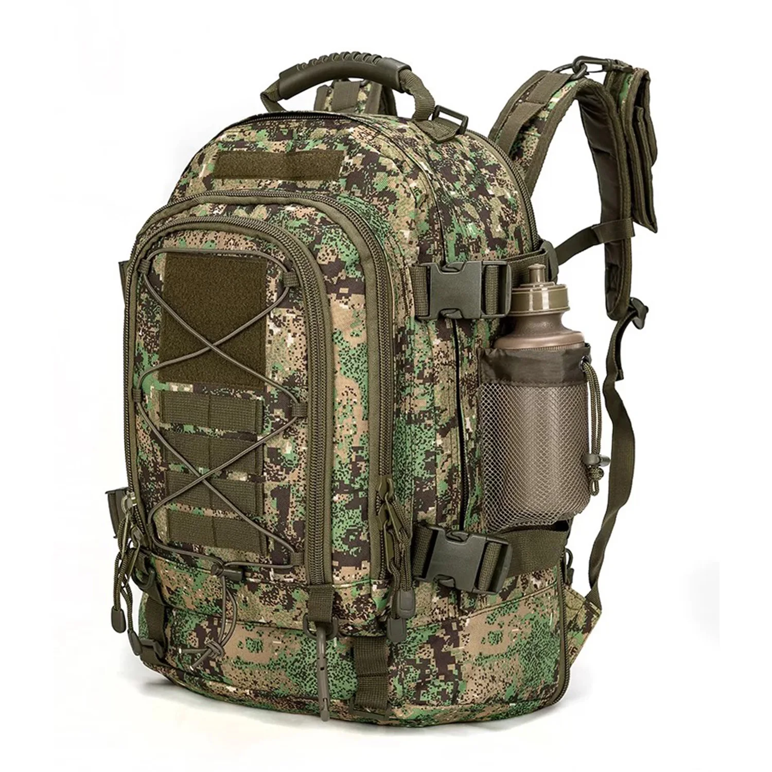 custom  new style 25l 30l 35l waterproof travel hunting backpack Tactical Backpack with Side-mounted water bottle holder