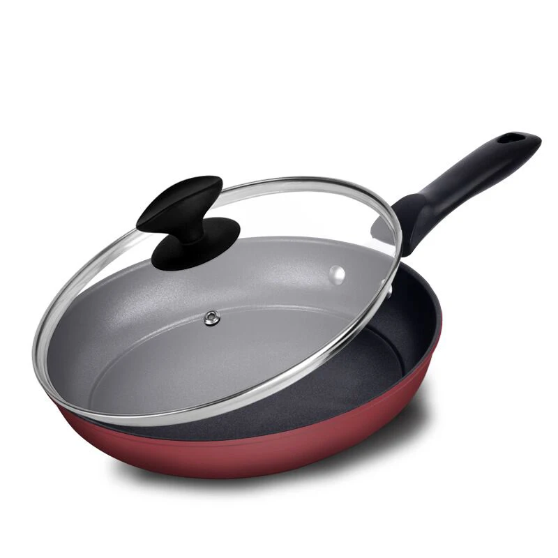 Wok Pan Nonstick 12.5 Inch Skillet Frying Pan with Lid Wok Pans for Cooking Electric, Induction & Gas Stoves, Oven Safe