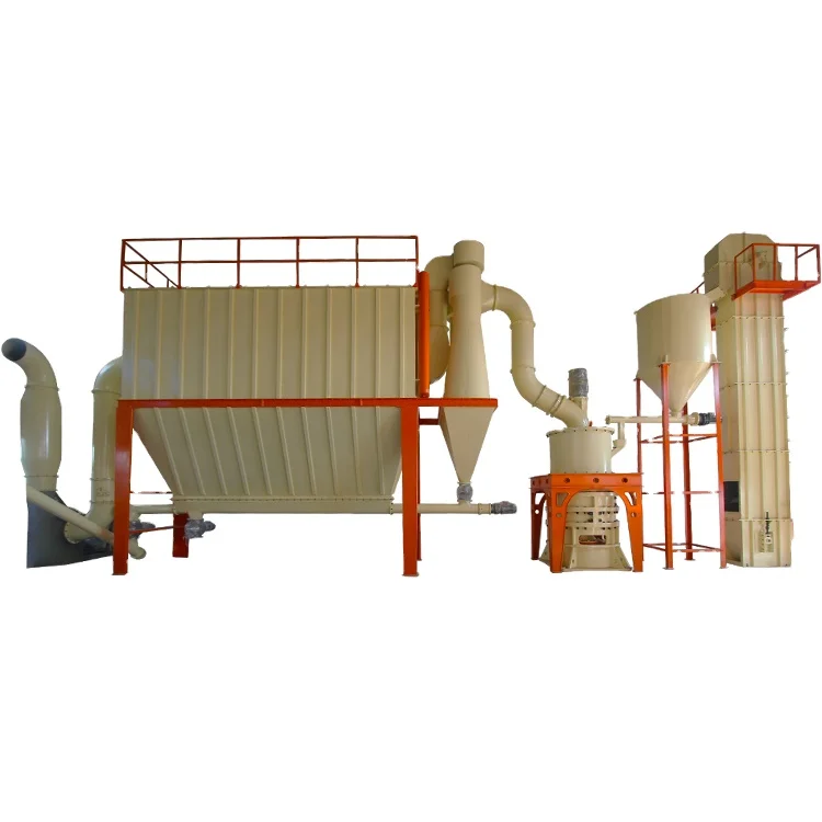 Calcium Carbonate Gypsum Cement Kaolin Clay White Powder Making Machine Grinding Mill