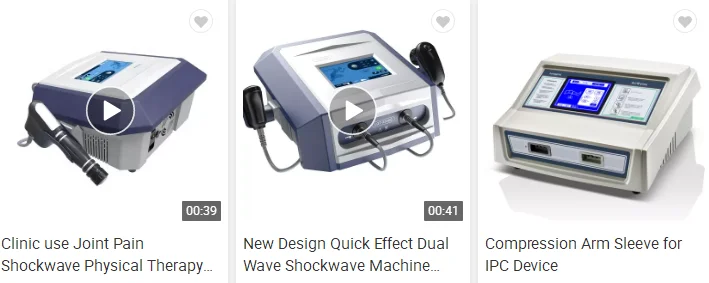 High Intensity Body Pain Relief Device ESWT Device Physical Therapy Equipment Shock Wave Machine