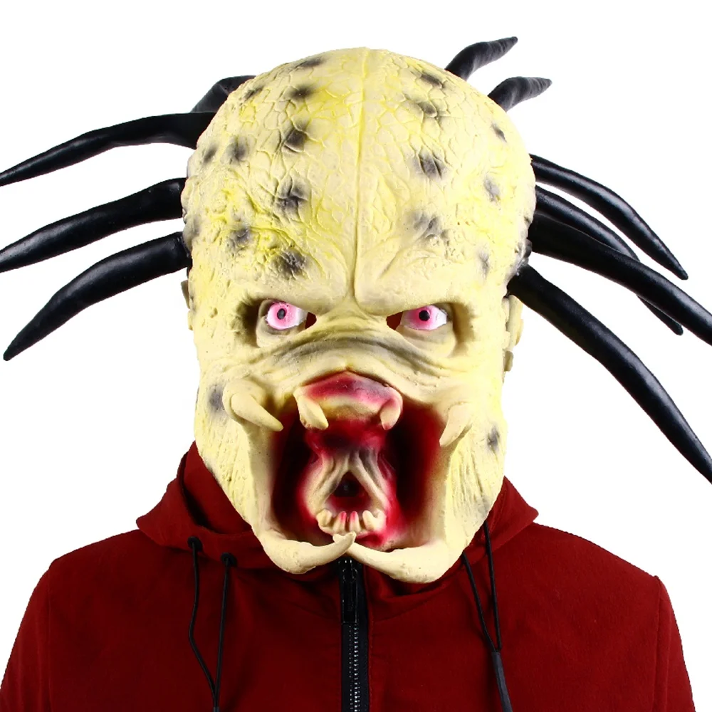 Adult Aliens Vs. Predator Requiem Deluxe Overhead Predator Mask Best Latex Halloween Mask
