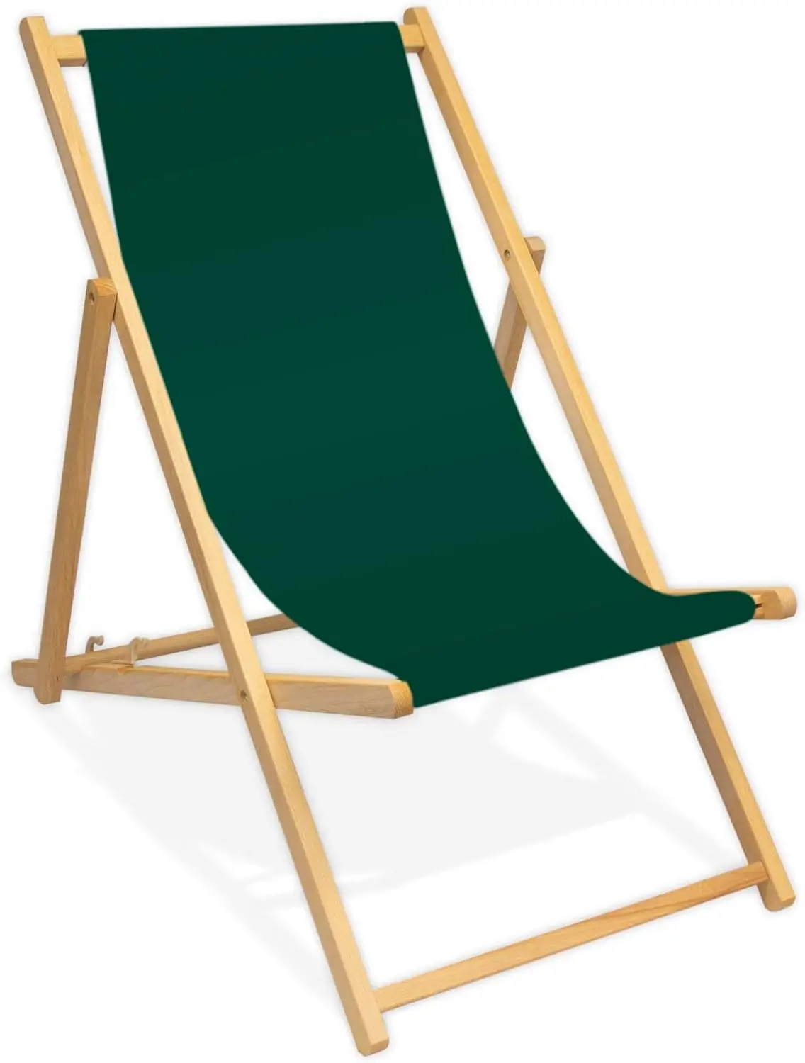 hot deckchair sling classic fold wooden full picture printed beach wood chair