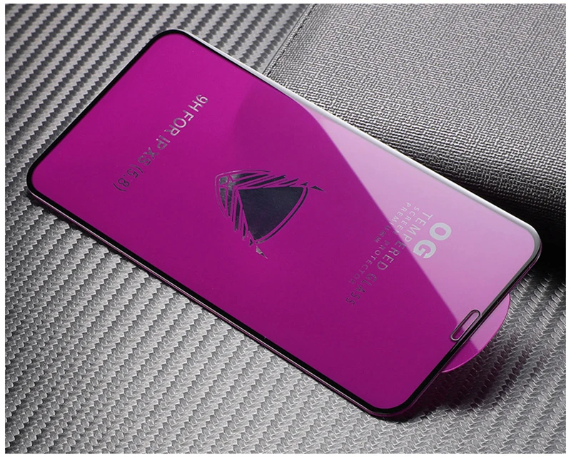 Золотой защитный чехол с ОГ защита для экрана из закаленного стекла iphone 11 pro Max Защитная пленка экранов XR X XS 6 6s 7 8 plus защитное стекло