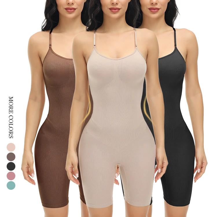 Open Bust Tummy Control Shape Wear Seamless Shapewear Mid-thigh Shapers Slimming Body Shaper Bodysuit Shapewear for Women