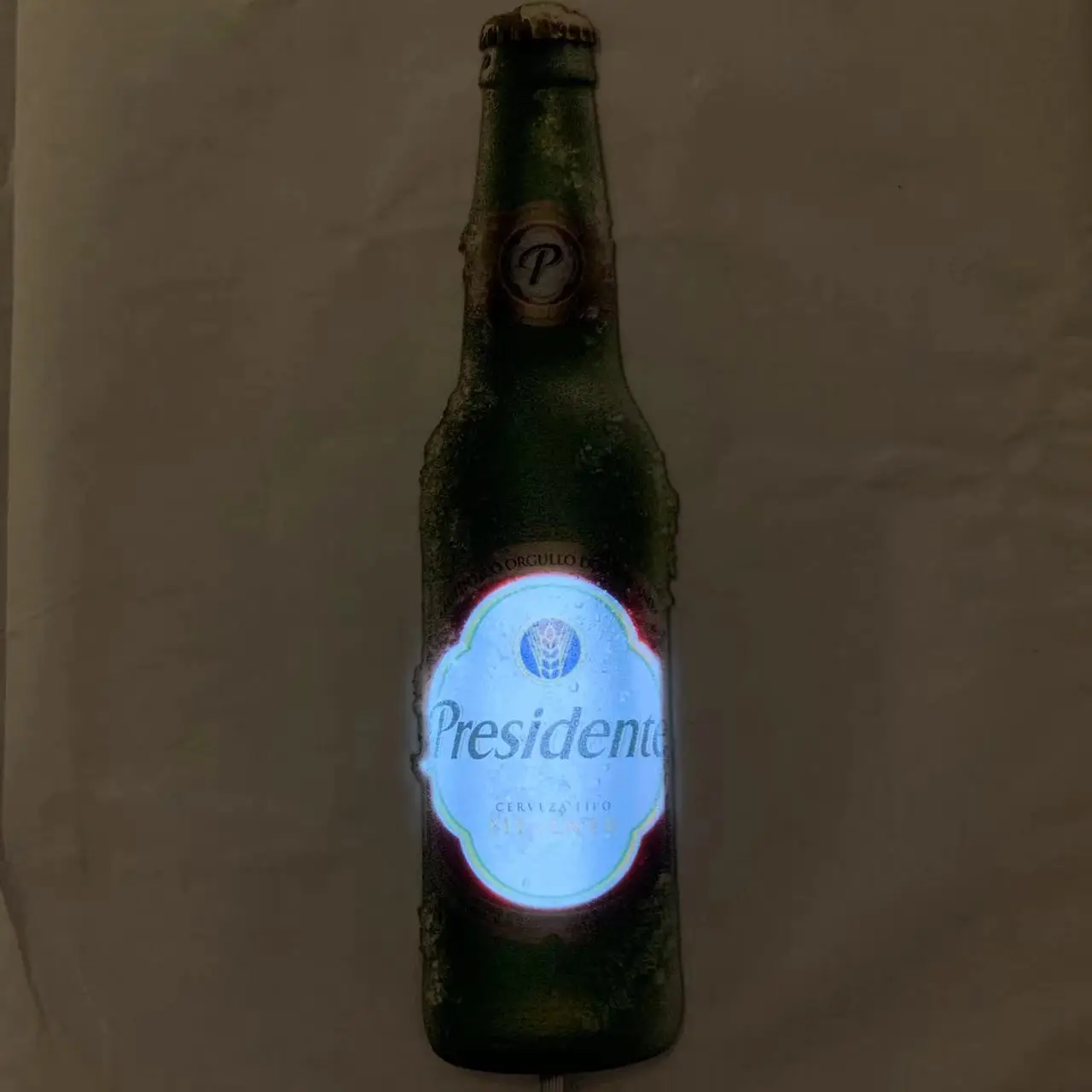 High Quality EL Panel Poster Lower Power EL Flashing Poster with High Visibility Light up Effect