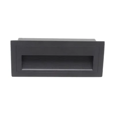 
3 years warranty recessed wall light 2W/3W for outdoor,rectangle outdoor recessed led step light for stair,IP65 waterproof led 