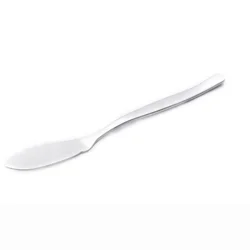 European hotel christmas custom logo stainless steel silver gold peanut butter knife