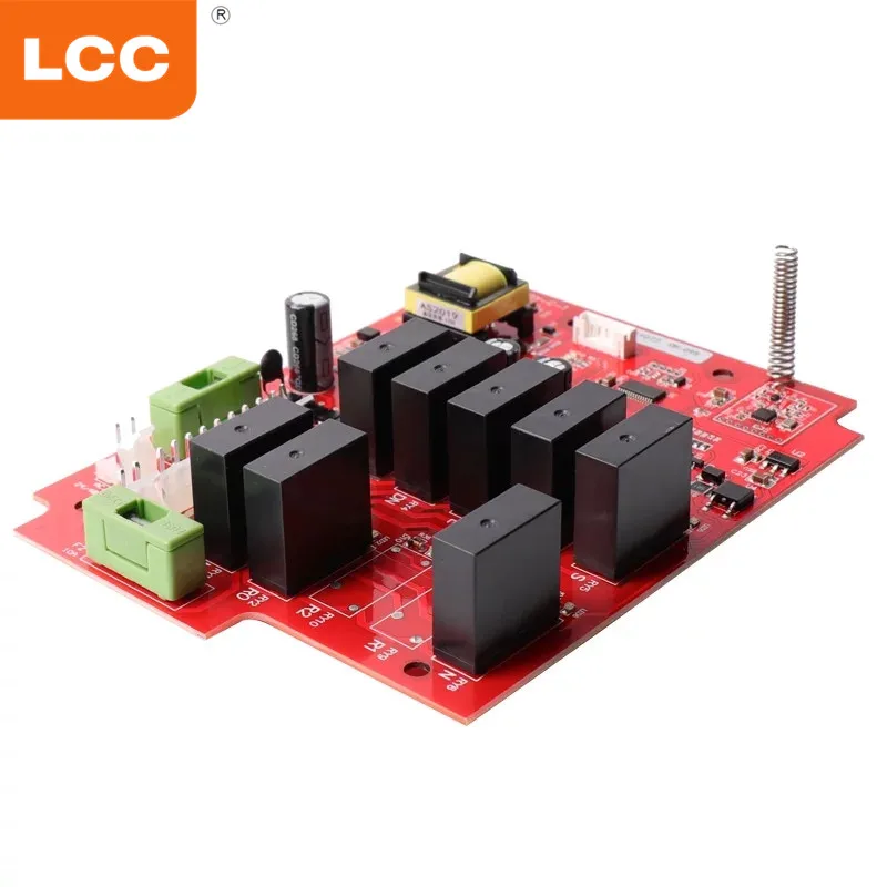 Q602 lcc 2 button double+4 button single speed 6 key wireless radio industrial remote control with transmitter and receiver