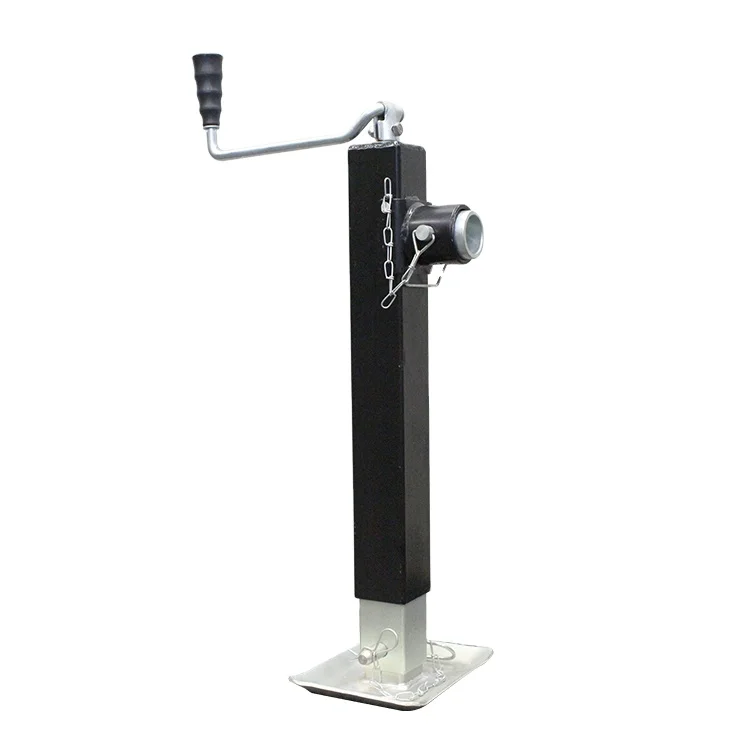 7000 LBS Side Winding Landing Legs Jack With Drop Leg