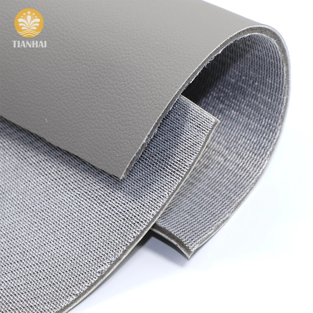 Customizable 3mm thick sponge synthetic leather faux leather pvc leather for cars and motorcycles