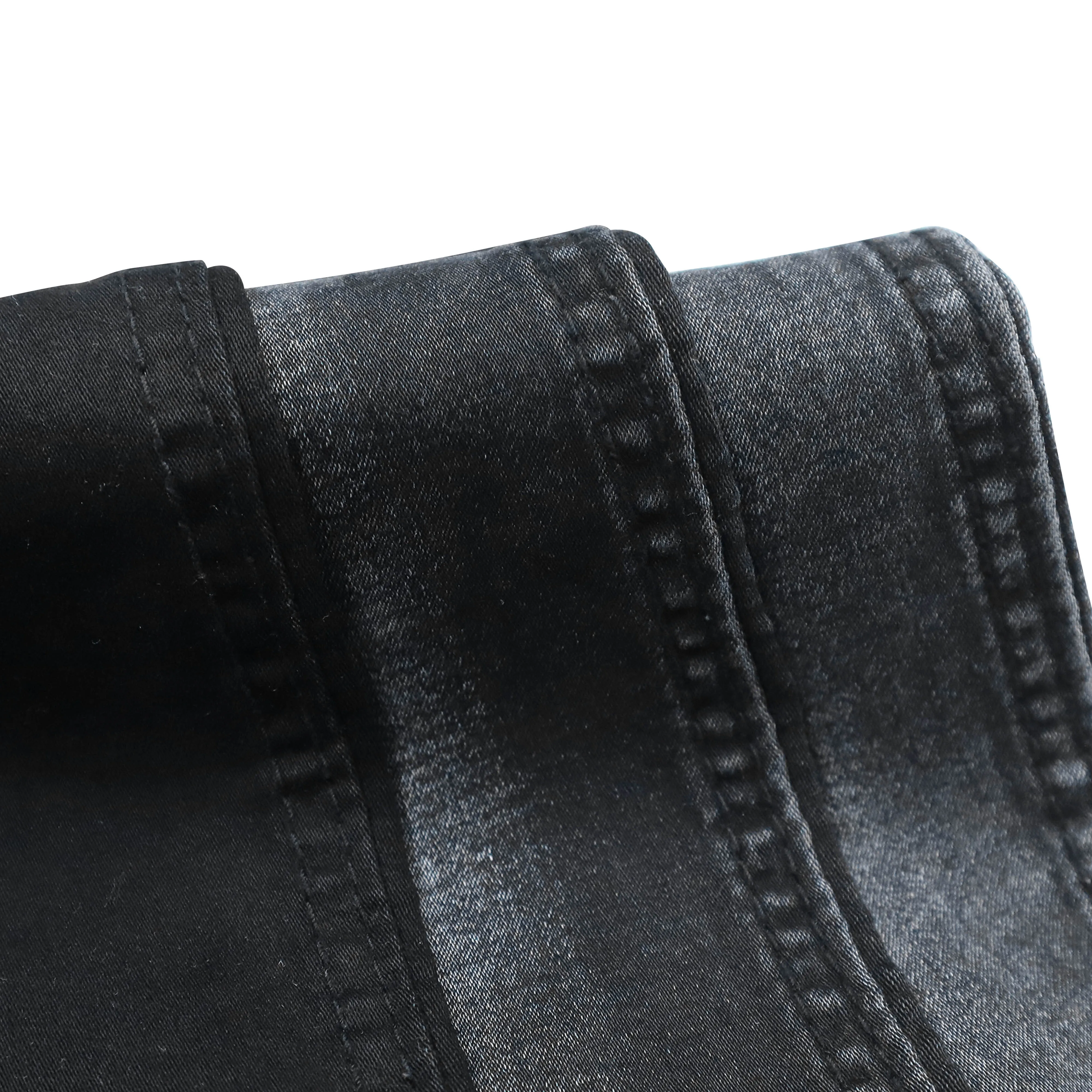 CF-89851 denim meter fabric denim twill hemp fabric patchwork print cotton polyester denim fabric wholesale