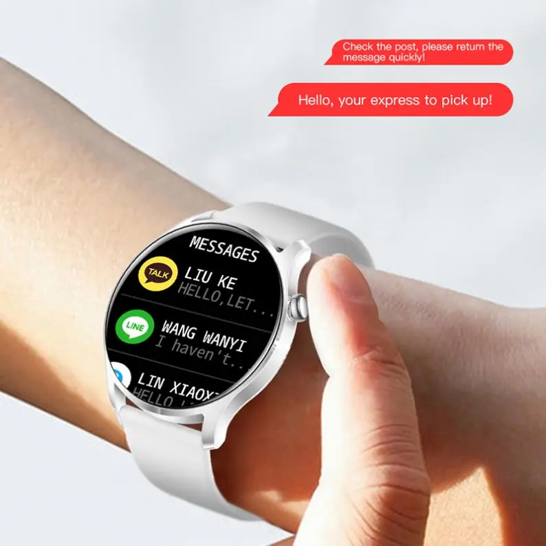 KC08 Full Touch Screen Fitness Tracker men reloj smart watch For Android iOS ladies watches blood oxygen Smartwatch