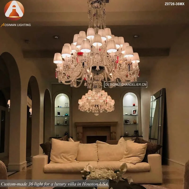 Extra Large Chandelier Made for a Real Estate Developer in Pakistan