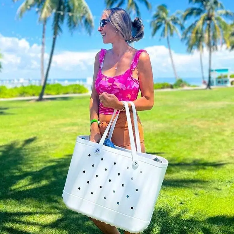 wholesale bogg bag xl hand tote simply southern eva bogg beach bag silicone beach bogg bag bog