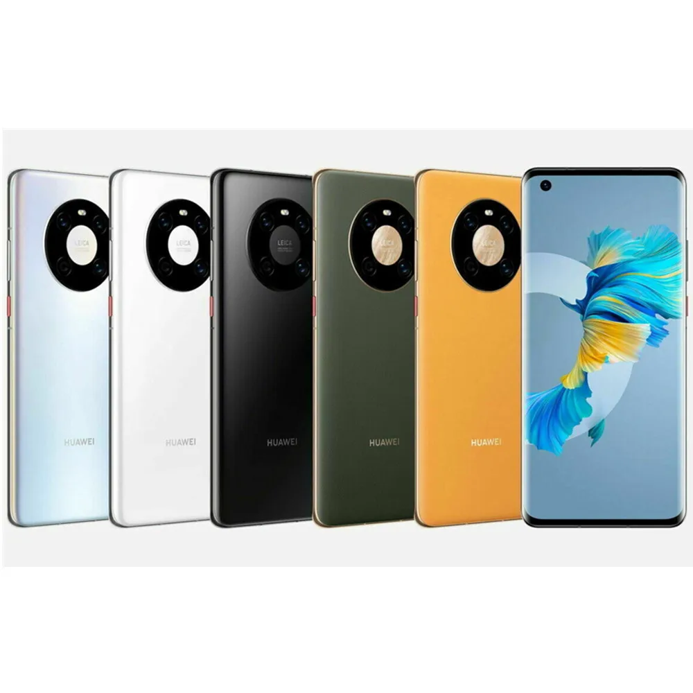 Huawei Mate 40 Pro 5G mobile phones Kirin 9000 SoC chip 6.76' full screen 8GB+256GB mate40pro unlock cell phones smartphones