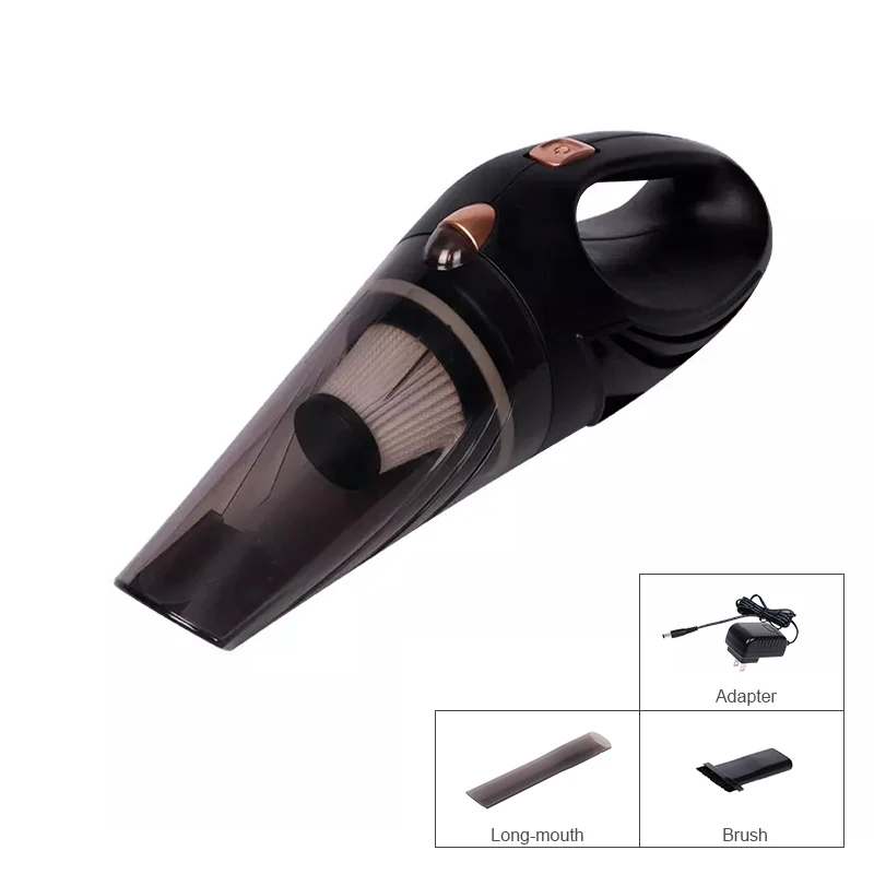 Standard Hot Selling Strong Suction 12v Portable Air Duster Wireless Car And Home Use Handheld Powerful Car Vacuum Cleaner