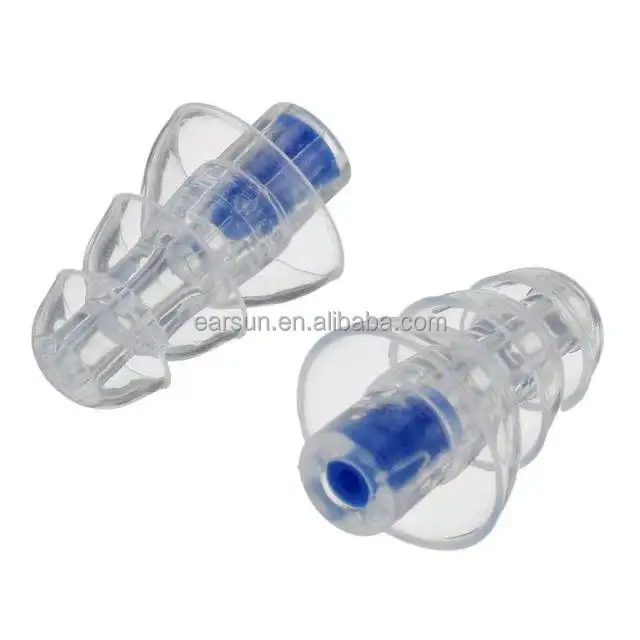 Silicone Earplugs High Fidelity Ear Plugs for Concerts Musicians Motorcycles Ears Protect Noise Sensitivity Conditions and More