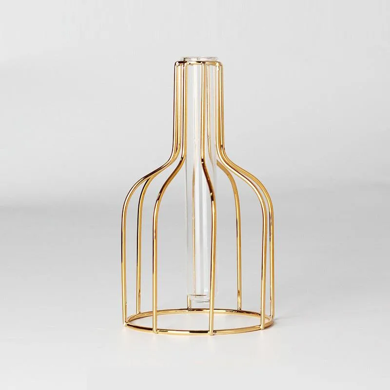 Ceramic Plant Stand Garden Pot Plant Rattan Green Flower OEM Golden Modern Style Sets VASE Color Small Kits Decor Fence Type