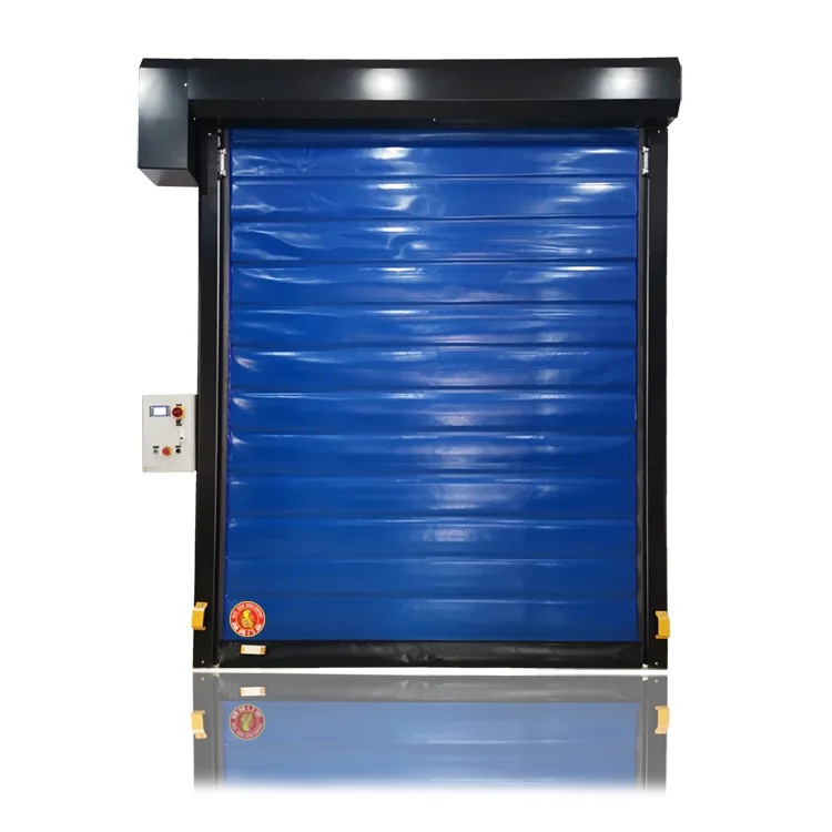 Double-drum Cold Storage Fast-rolling Door/Low price and high quality/High Speed