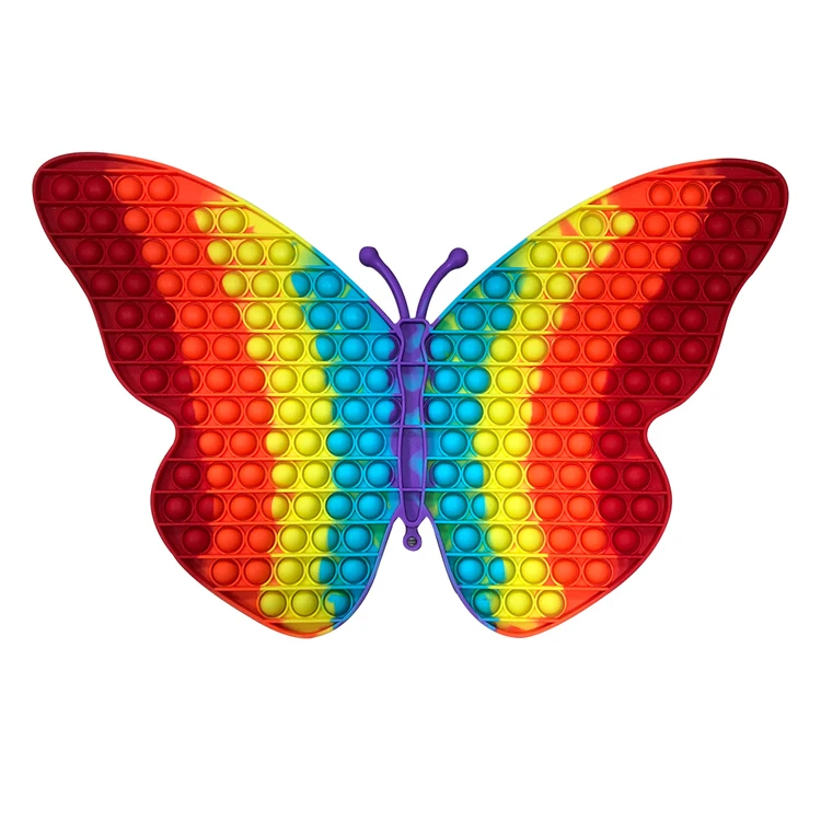 New 30cm big large size Push Pop Bubble Fidget pop Autism Special Needs Anxiety Stress Reliever Squeeze Sensory Toy for Kids