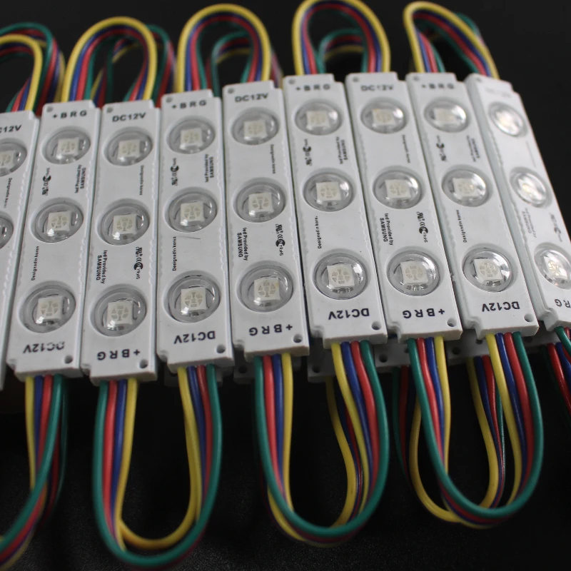 Высокостандартный супер яркий SMD5050 0 72 Вт Светодиодный модуль RGB светодиодный световой знак для рекламных вывесок