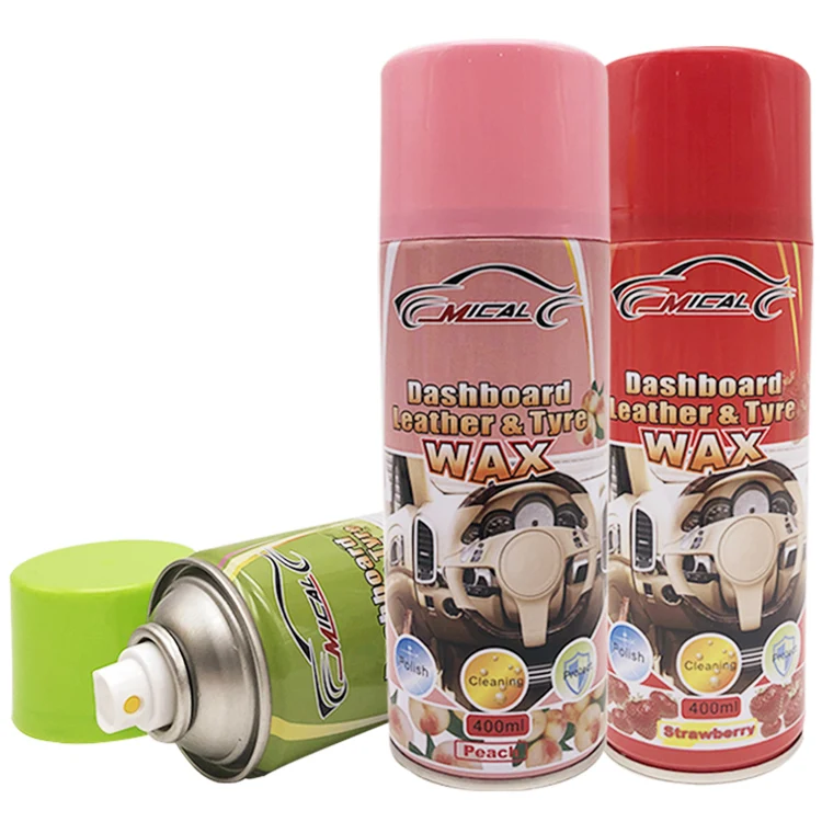Best Selling Car Dashboard Polish Spray Glossy Plastic Shine Spray Dashboard Polish Wax