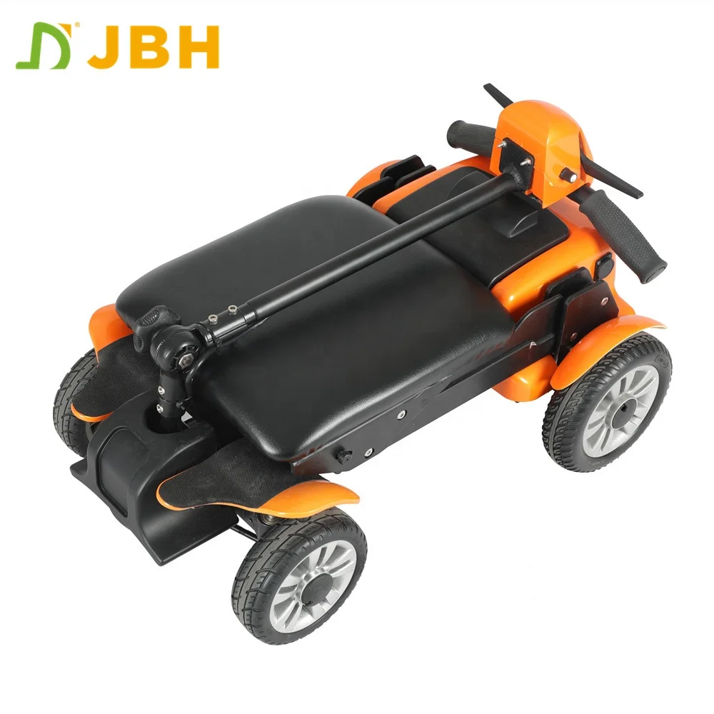 Sharing Dockless Scooter with Seat Four Wheel Electric Folding Scooter