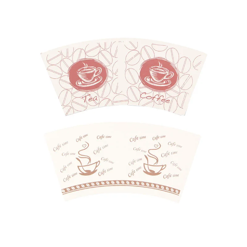 Hot Sell Food Grade PE Coated Customized color cup fan single double PE film single wall double wall Paper Cup Raw Mater