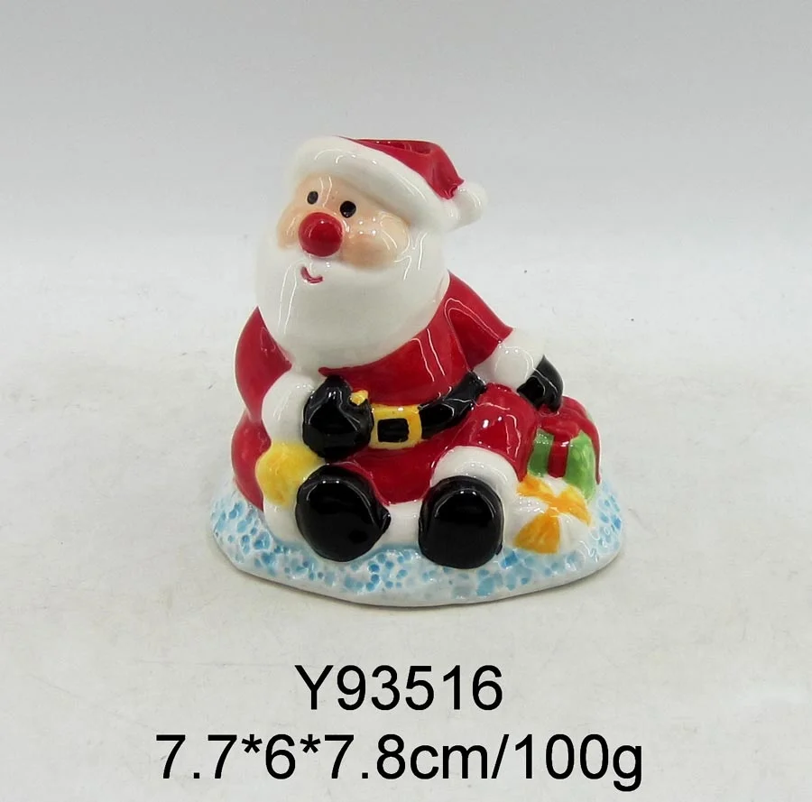 Christmas decoration snowman tealight candle holder