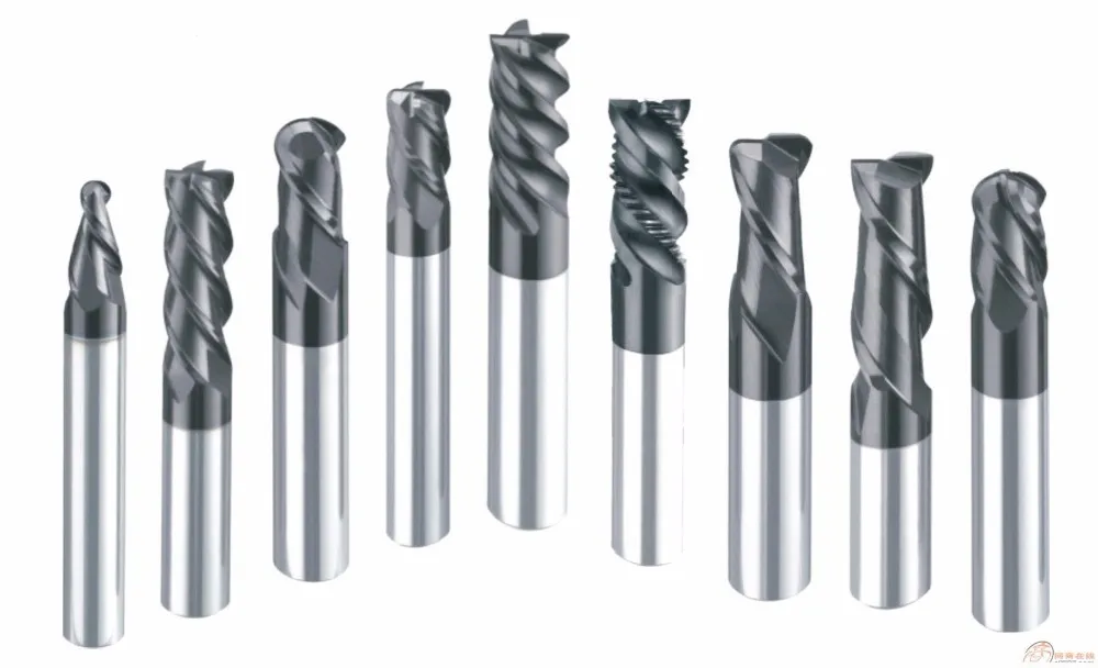 4mm L=50mm HRC45 R2.0 Tungsten Carbide Ball Nose End Mills CNC machine milling cutter for general steel soft materials 45HRC