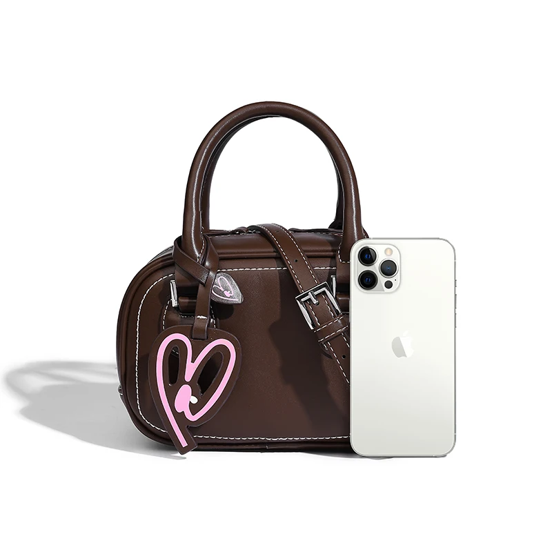 Ladies bags new small size handbags high fashion single shoulder bowling bag