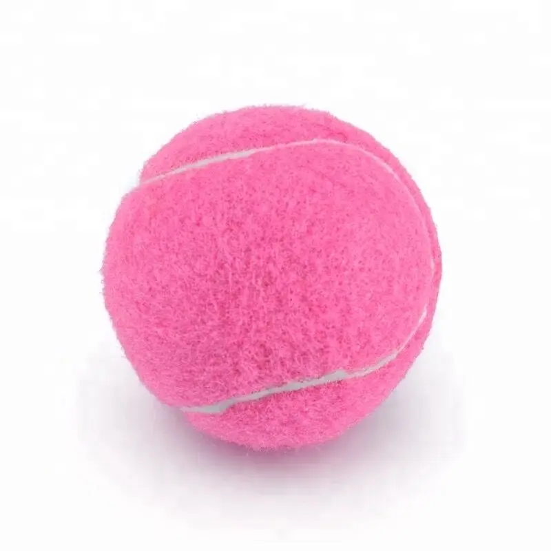 Теннисные Мячи 2,5 дюйма с индивидуальным логотипом, дешевые теннисные мячи для домашних животных, теннисные мячи оптом