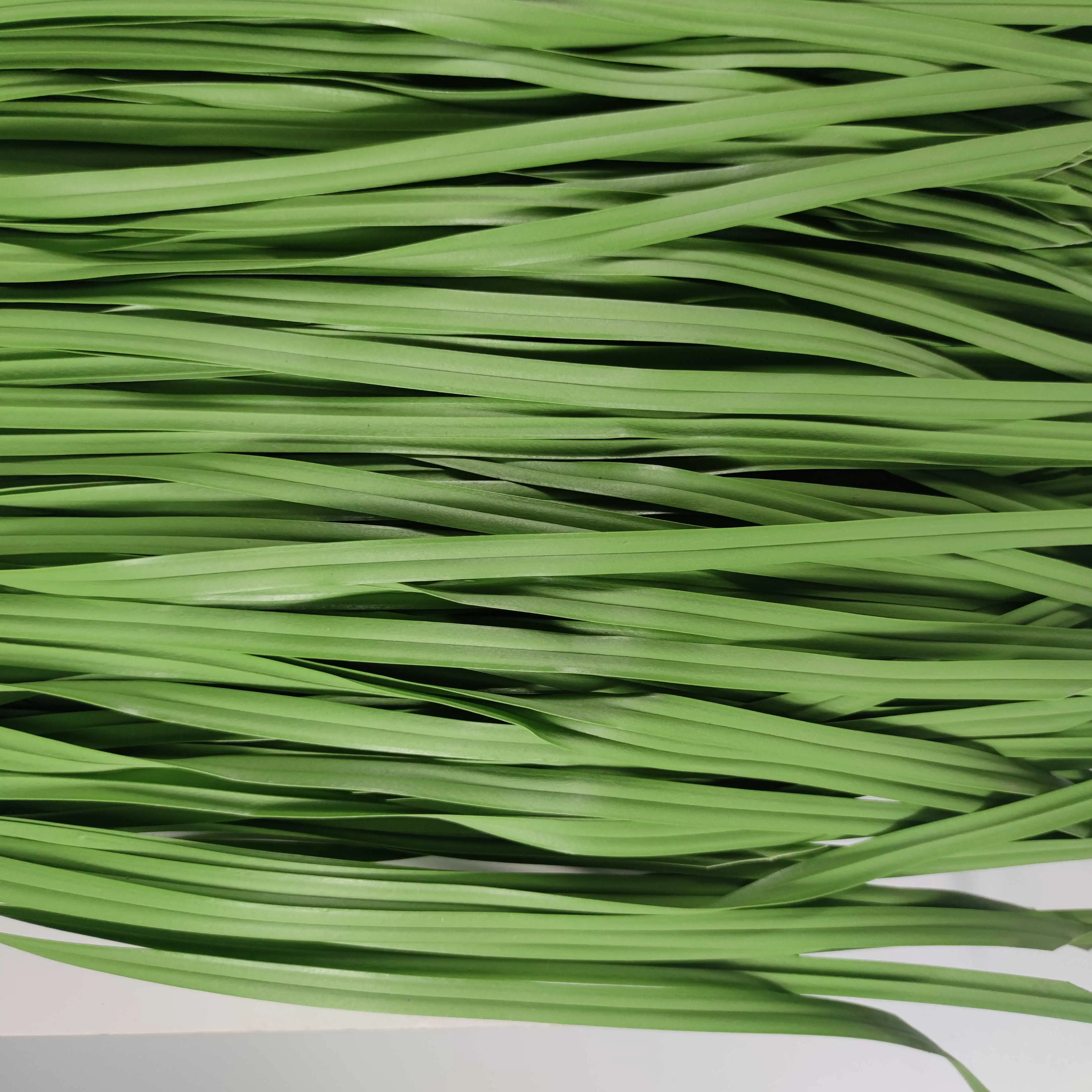 Wholesale Straw Palm Waterproof Hdpe Synthetic Tile Plastic Indonesia Thatched Roof Palm plastic thatch