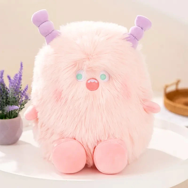 HECION Plush Stuffed Toy Cute Monster Plush Toy Stuffed Animals Plush Toy Monster Throw Pillow Home Deco Gift
